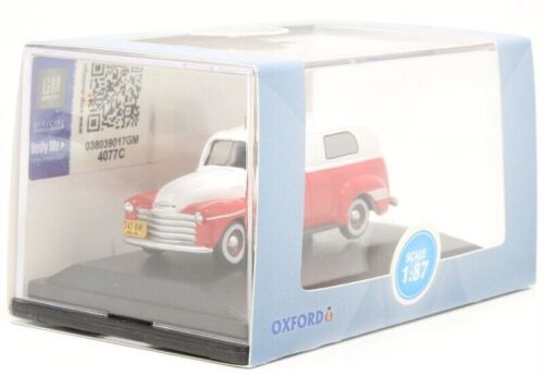 Chevrolet Panel Van 1950 Ambulance Oxford Diecast 1/87 OX87CV50004 - Stranger - tings.co.uk