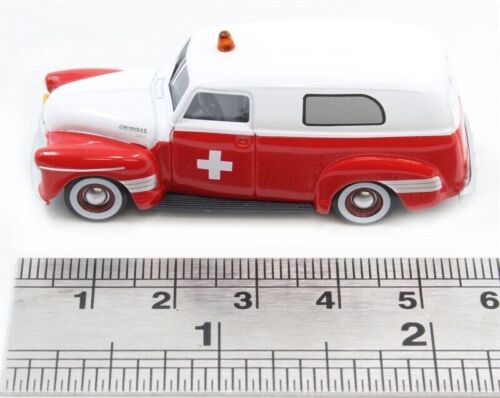 Chevrolet Panel Van 1950 Ambulance Oxford Diecast 1/87 OX87CV50004 - Stranger - tings.co.uk