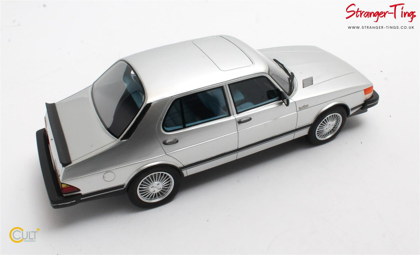 Cult Saab 900 Turbo Silver Metallic 1980 - 1984 - Stranger - tings.co.uk
