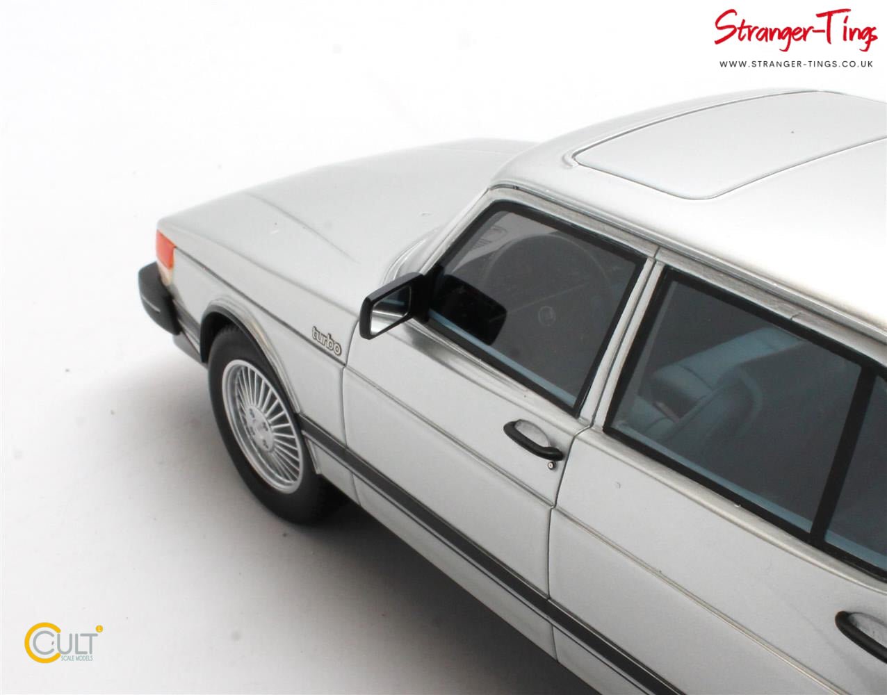 Cult Saab 900 Turbo Silver Metallic 1980 - 1984 - Stranger - tings.co.uk