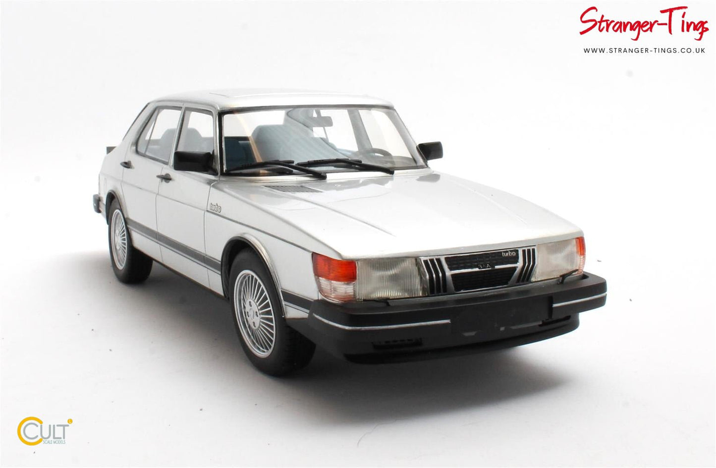 Cult Saab 900 Turbo Silver Metallic 1980 - 1984 - Stranger - tings.co.uk