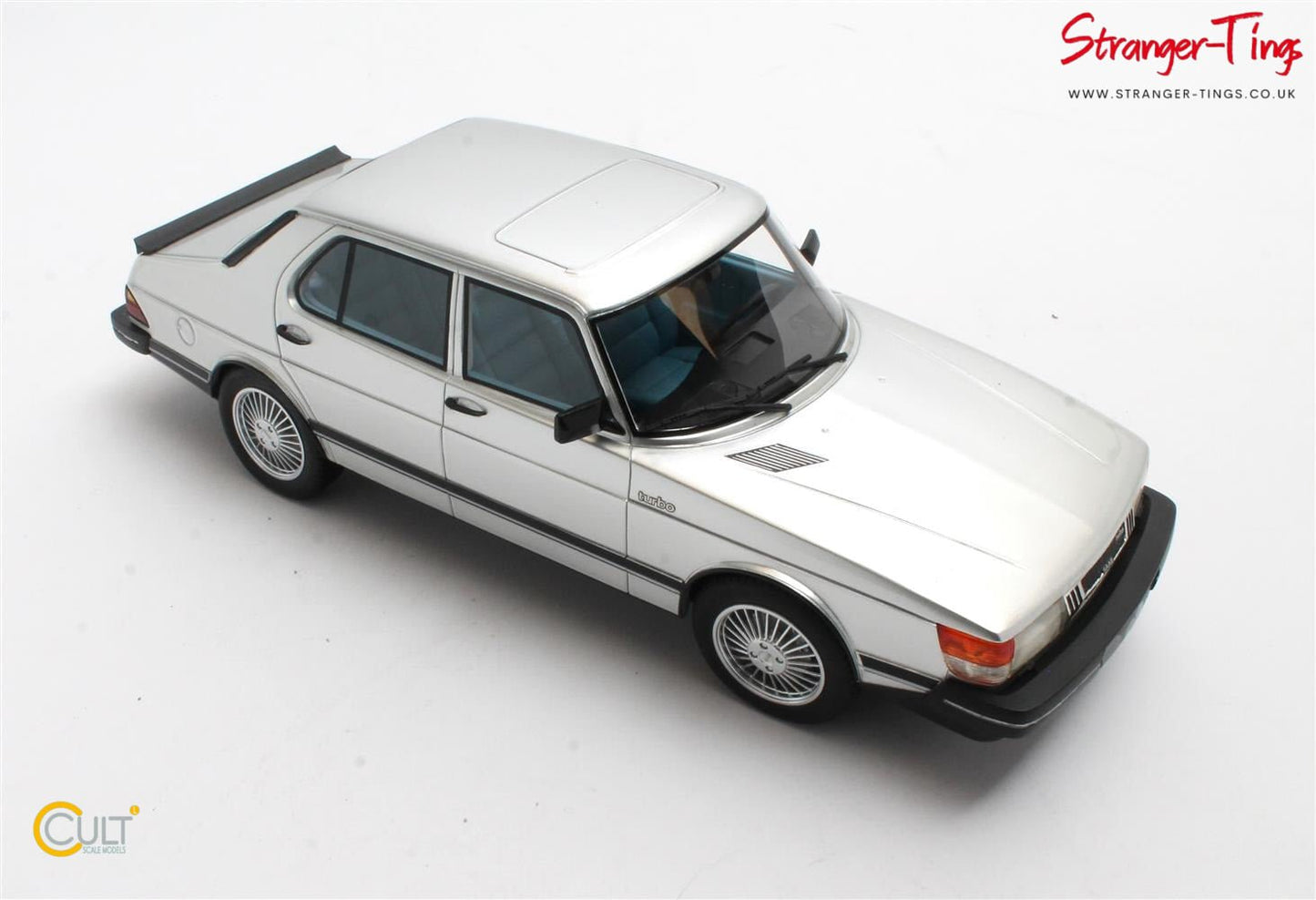 Cult Saab 900 Turbo Silver Metallic 1980 - 1984 - Stranger - tings.co.uk