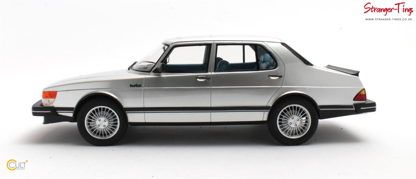 Cult Saab 900 Turbo Silver Metallic 1980 - 1984 - Stranger - tings.co.uk