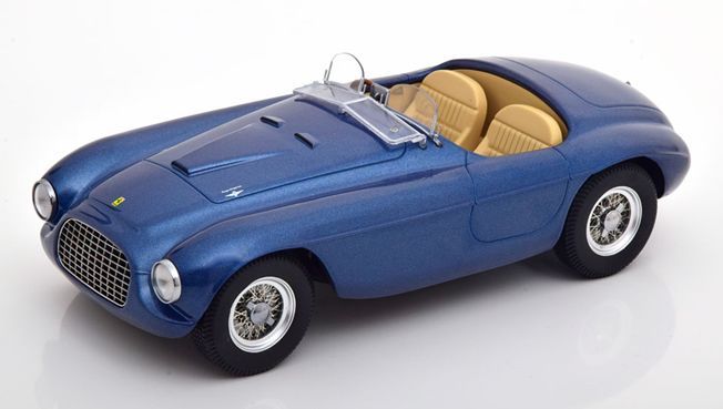 Ferrari 166 MM Barchetta 1949 Blue Metallic - Stranger - tings.co.uk
