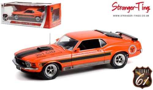 Greenlight 70 Ford Mustang Mach 1 Official Pace Car 1/18 Scale 18033 Highway 61 - Stranger - tings.co.uk