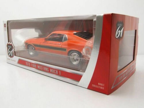 Greenlight 70 Ford Mustang Mach 1 Official Pace Car 1/18 Scale 18033 Highway 61 - Stranger - tings.co.uk