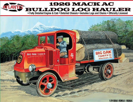 1:24 1926 Mack Bulldog Log Hauler Kit - Stranger - tings.co.uk