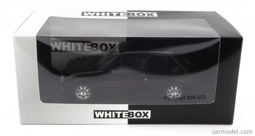 1/24 PEUGEOT 205 GTI BLACK 1988 WBX124161 WhiteBox - Stranger - tings.co.uk