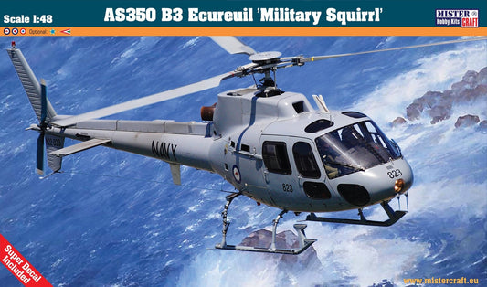 1:48 AS - 350 B3 Ecureuil Military Squirrl Kit - Stranger - tings.co.uk