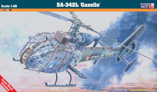 1:48 SA - 342L Gazelle Kit - Stranger - tings.co.uk