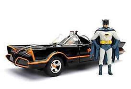 1966 Batmobile with Batman and Robin Figures JAD 98259 Jada 1/24 - Stranger - tings.co.uk