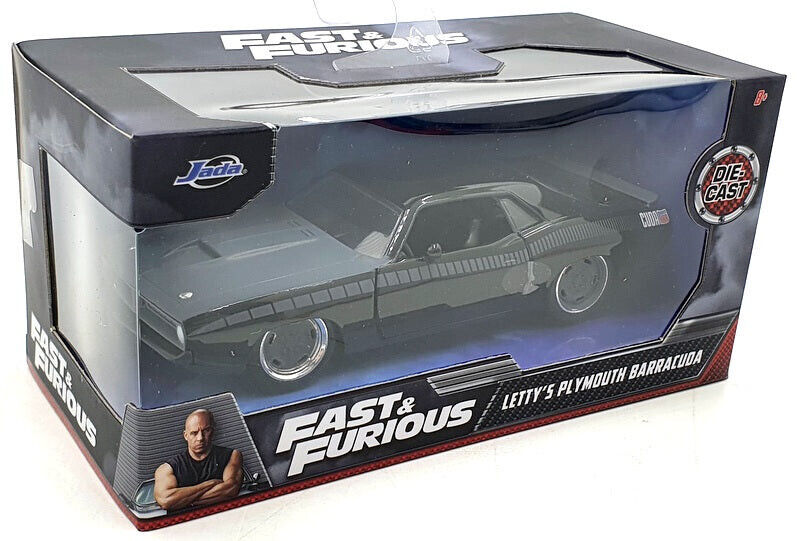 Jada Fast & Furious Letty's Plymouth Cuda 440 Coupe 97206 1:32 Scale ...