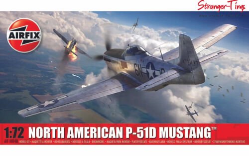 AIRFIX AX01004B 1/72 NORTH AMERICAN P - 51D MUSTANG (PLASTIC KIT) - Stranger - tings.co.uk