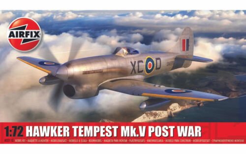 AIRFIX AX02110 1/72 HAWKER TEMPEST MK.V POST WAR (PLASTIC KIT) - Stranger - tings.co.uk