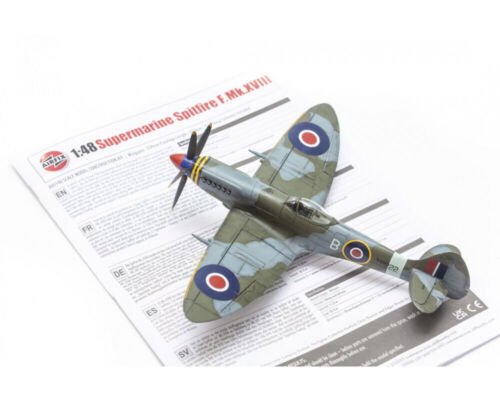 AIRFIX AX05140 1/48 SUPERMARINE SPITFIRE F MK.XVIII (PLASTIC KIT) - Stranger - tings.co.uk