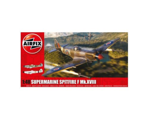 AIRFIX AX05140 1/48 SUPERMARINE SPITFIRE F MK.XVIII (PLASTIC KIT) - Stranger - tings.co.uk