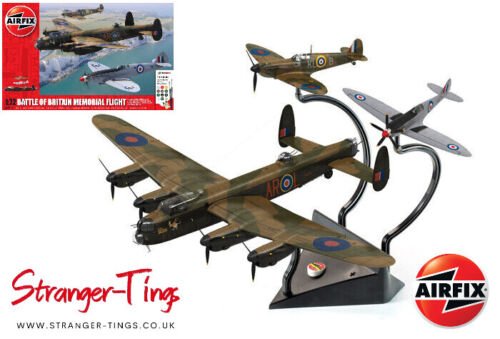 AIRFIX AX50182 1/72 BATTLE OF BRITAIN MEMORIAL FLIGHT (PLASTIC KIT) - Stranger - tings.co.uk