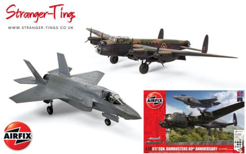 AIRFIX AX50191 1/72 DAMBUSTERS 80TH ANNIVERSARY GIFT SET (PLASTIC KIT) - Stranger - tings.co.uk