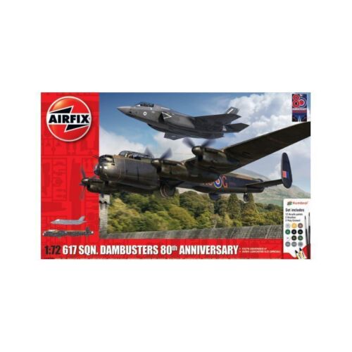 AIRFIX AX50191 1/72 DAMBUSTERS 80TH ANNIVERSARY GIFT SET (PLASTIC KIT) - Stranger - tings.co.uk