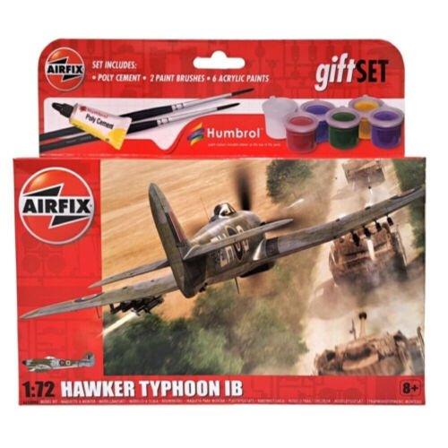 AIRFIX AX55208A 1/72 HANGING GIFT SET HAWKER TYPHOON MK.IB (PLASTIC KIT) - Stranger - tings.co.uk