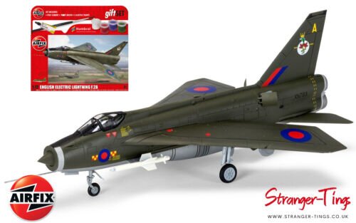 AIRFIX AX55305A 1/72 HANGING GIFT SET ENGLISH ELECTRIC LIGHTNING F.2A (PLASTIC K - Stranger - tings.co.uk