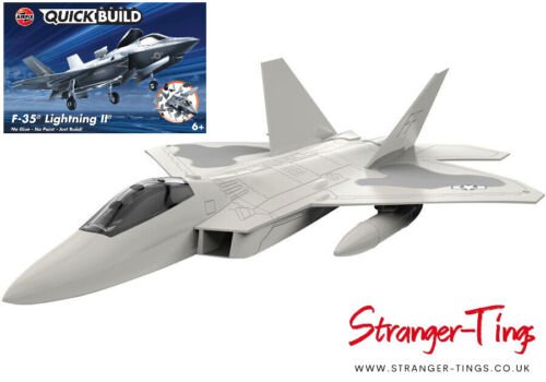 AIRFIX AXJ6040 QUICKBUILD F - 35B LIGHTNING II (PLASTIC KIT) - Stranger - tings.co.uk