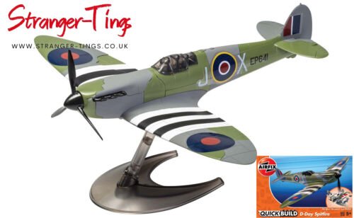 AIRFIX AXJ6045 QUICKBUILD D - DAY SPITFIRE - Stranger - tings.co.uk