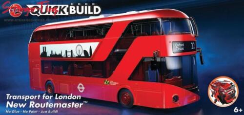 Airfix Routemaster Bus QUICK BUILD Model Kit J6050 - Stranger - tings.co.uk