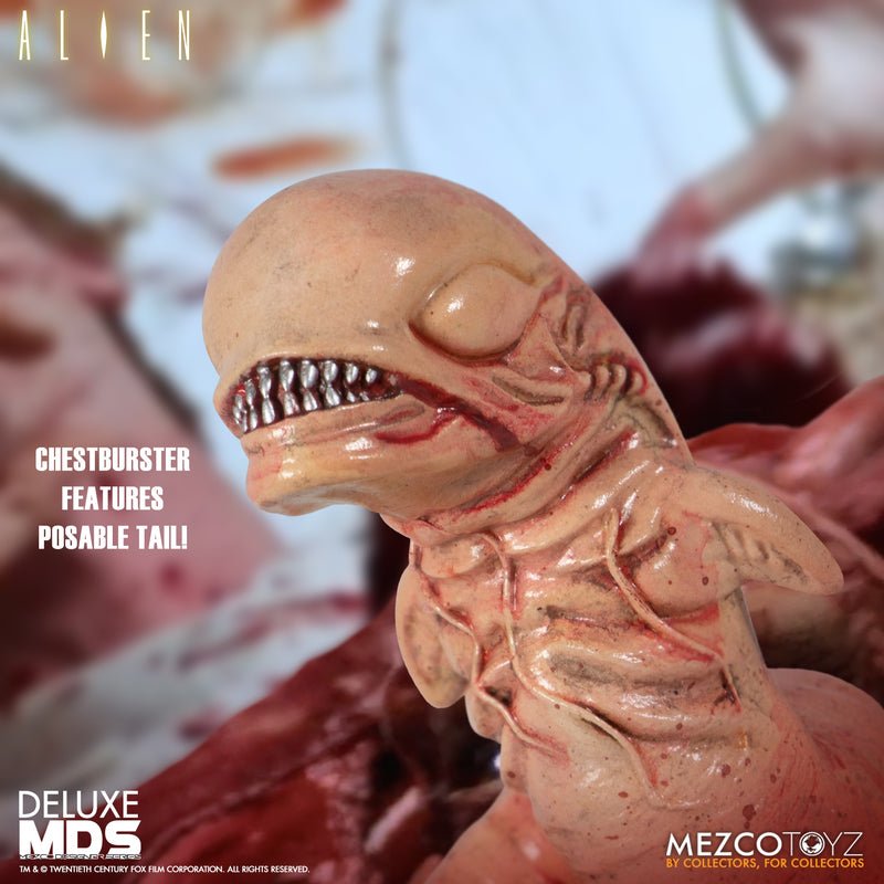 ALIEN DELUXE 6 INCH MEZCO DESIGNER SERIES (MDS) FIGURE - Stranger - tings.co.uk