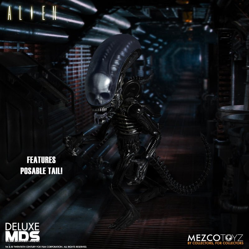 ALIEN DELUXE 6 INCH MEZCO DESIGNER SERIES (MDS) FIGURE - Stranger - tings.co.uk