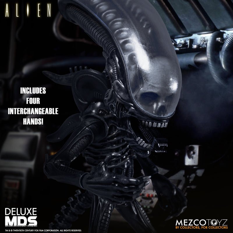 ALIEN DELUXE 6 INCH MEZCO DESIGNER SERIES (MDS) FIGURE - Stranger - tings.co.uk