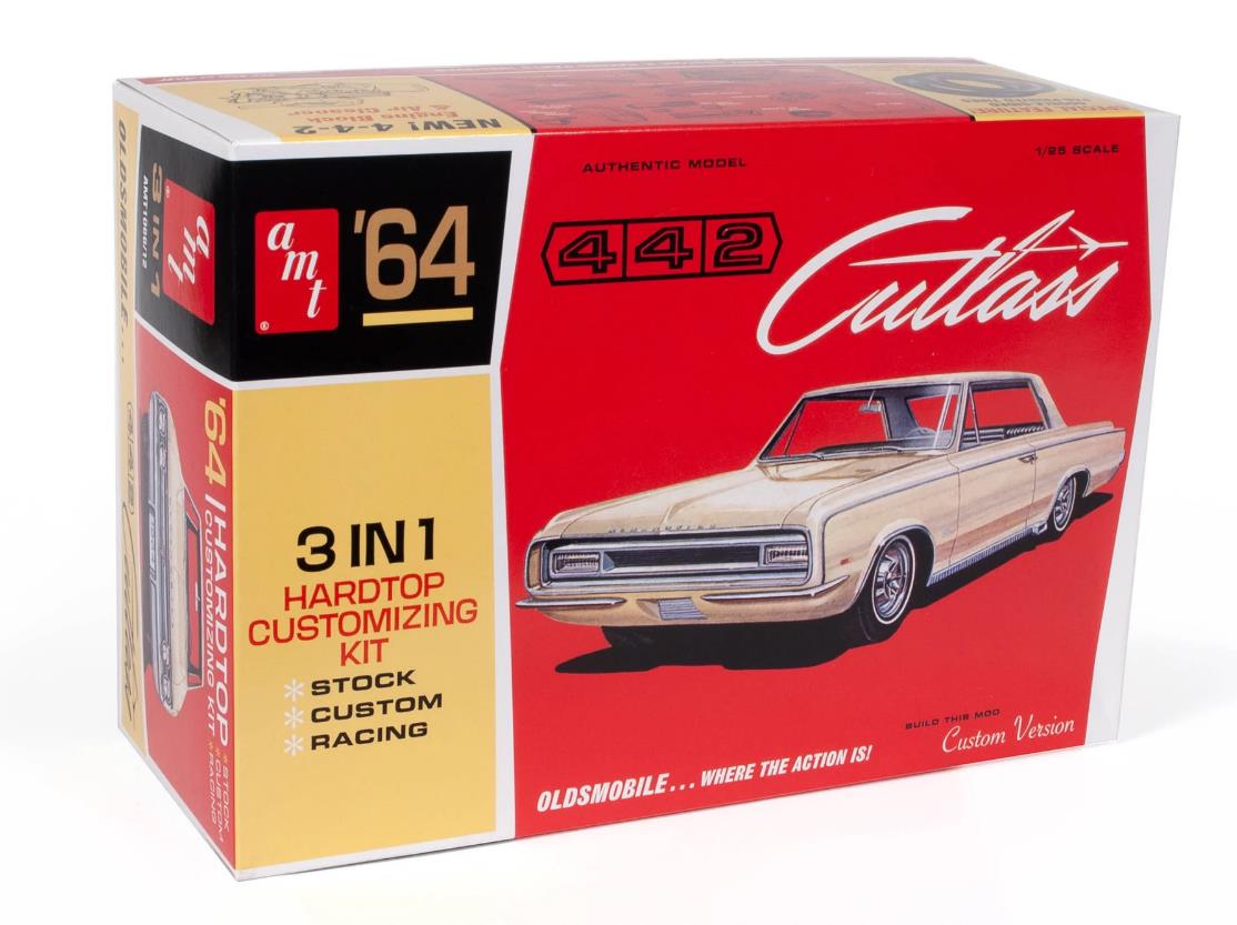 AMT 1:25 1964 Olds Cutlass 442 Hardtop Kit - Stranger - tings.co.uk