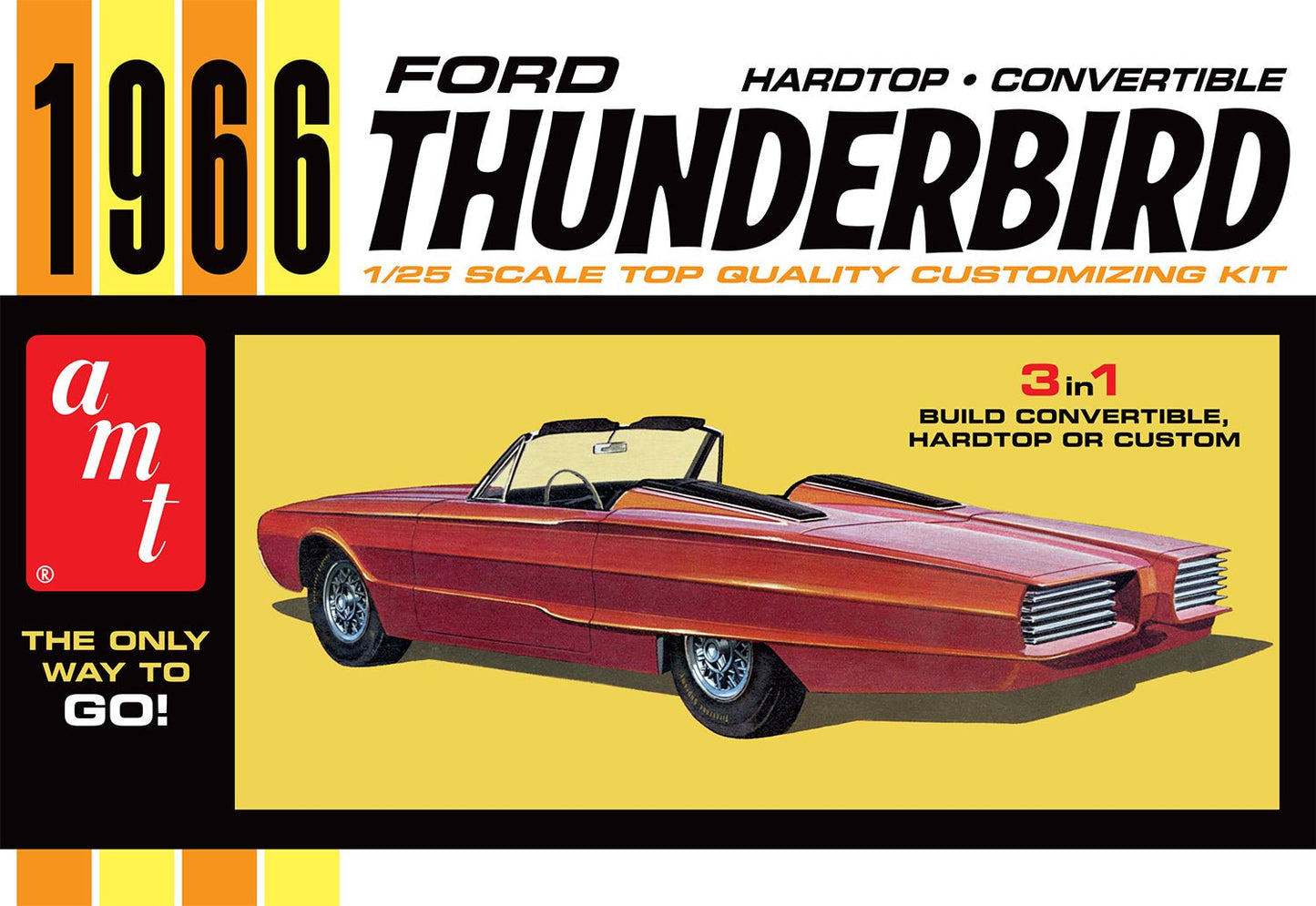 AMT 1:25 1966 Ford Thunderbird 3 in 1 Kit - Stranger - tings.co.uk