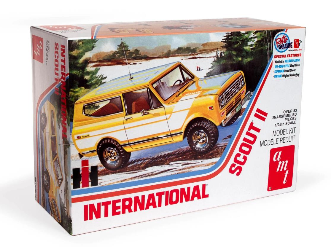 AMT 1:25 1977 International Harvester Scout II Kit - Stranger - tings.co.uk