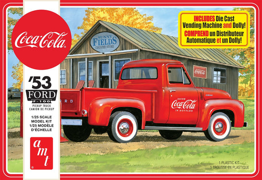 AMT 1:25 Coca - Cola 1953 Ford Pickup Kit - Stranger - tings.co.uk