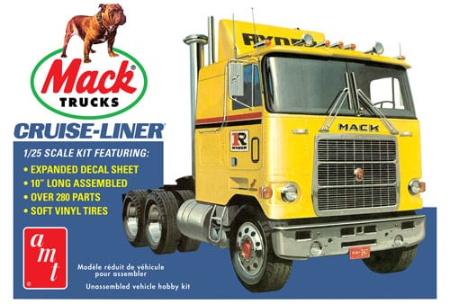 AMT 1:25 Mack Cruise - Liner Semi Tractor Kit - Stranger - tings.co.uk