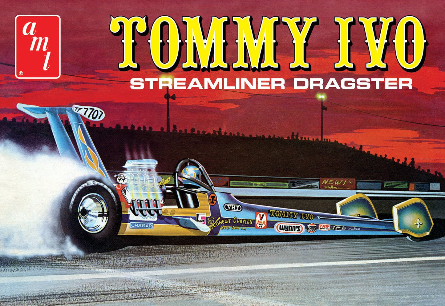 AMT 1:25 Tommy Ivo Streamliner Dragster Kit - Stranger - tings.co.uk