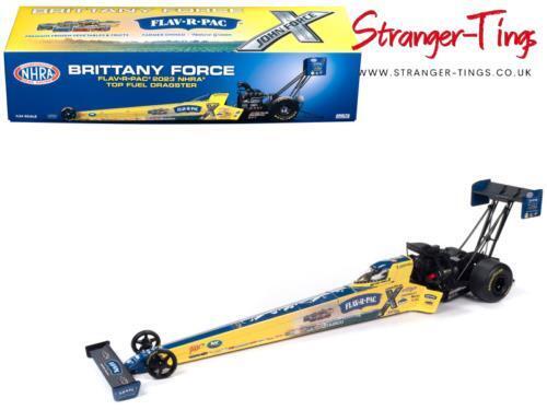 Autoworld 1/24 2023 Brittany Force FLAV - R - PAK Top Fuel Dragster 1/24 AWN017 - Stranger - tings.co.uk