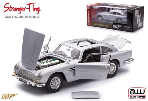 AutoWorld Aston Martin DB5 Damaged Limited 007 James Bond 1/18 Diecast AWCP7840 - Stranger - tings.co.uk