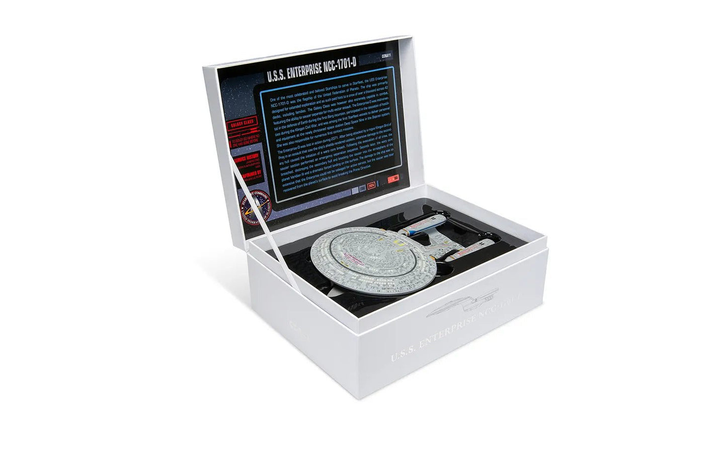 CC96611 - STAR TREK - USS ENTERPRISE NCC - 1701 - D (THE NEXT GENERATION) - Stranger - tings.co.uk