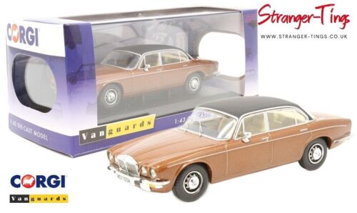 CORGI 1/43 DAIMLER DOUBLE SIX SERIES 2 VANDEN PLAS CARAMEL VA13900 - Stranger - tings.co.uk