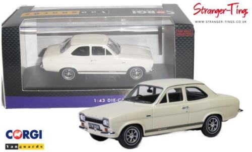 CORGI FORD ESCORT MK1 TWIN - CAM ERMINE WHITE 1/43 VA09523 - Stranger - tings.co.uk