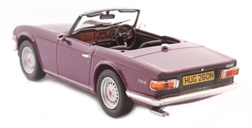 Corgi Triumph TR6 1969 Magenta 1/43 Scale Vanguards VA14701 - Stranger - tings.co.uk