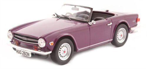 Corgi Triumph TR6 1969 Magenta 1/43 Scale Vanguards VA14701 - Stranger - tings.co.uk