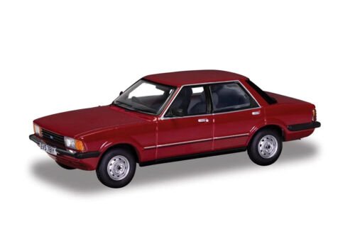 Corgi Vanguards Ford Cortina Mk5 1.6GL 1982 Red 1/43 Diecast model car VA15002 - Stranger - tings.co.uk