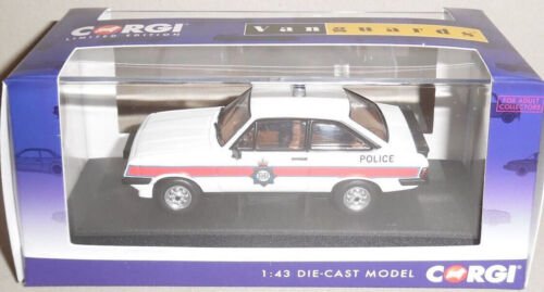 Corgi Vanguards Ford Escort MK2 RS2000 Merseyside Police 1/43 Diecast model car - Stranger - tings.co.uk