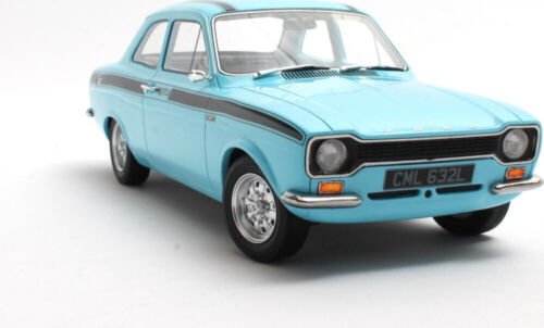 CULT 1973 Ford Escort Mk1 Mexico Blue 1/18 Scale Diecast Limited in stock CML063 - Stranger - tings.co.uk