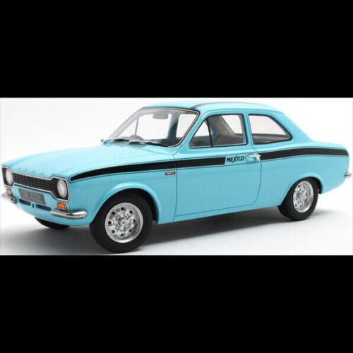 CULT 1973 Ford Escort Mk1 Mexico Blue 1/18 Scale Diecast Limited in stock CML063 - Stranger - tings.co.uk