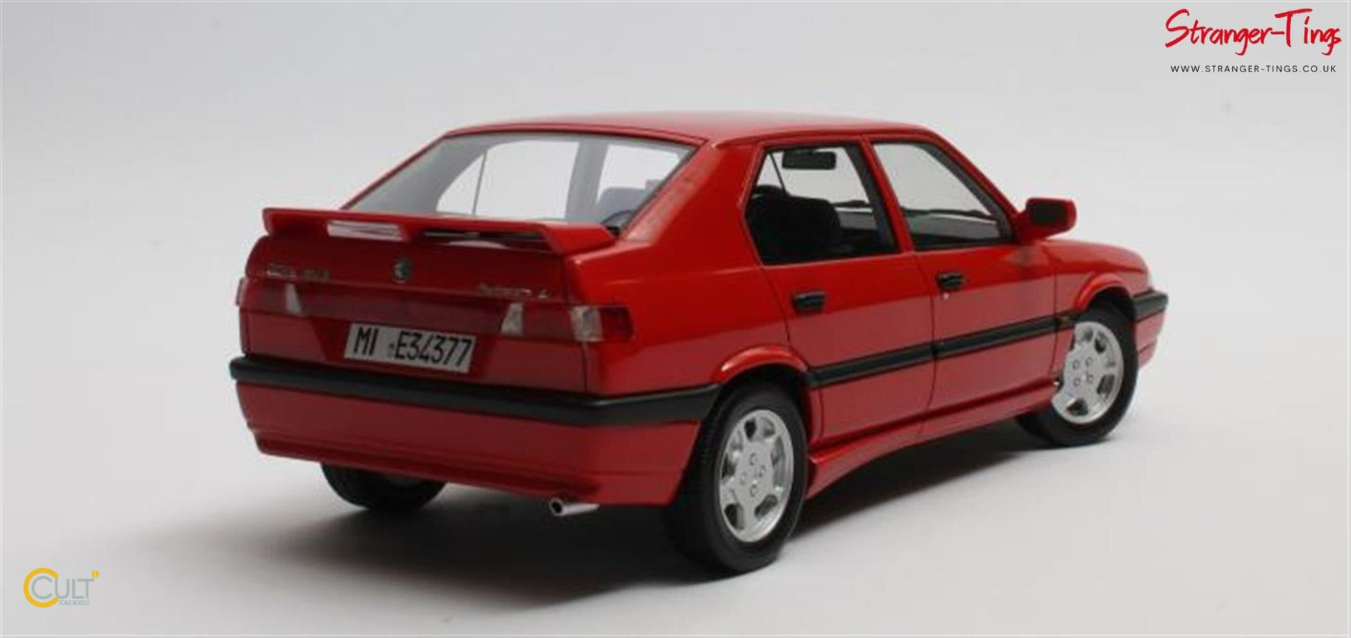 Cult Alfa Romeo 33 S QV Permanent 4 Red 1991 - Stranger - tings.co.uk