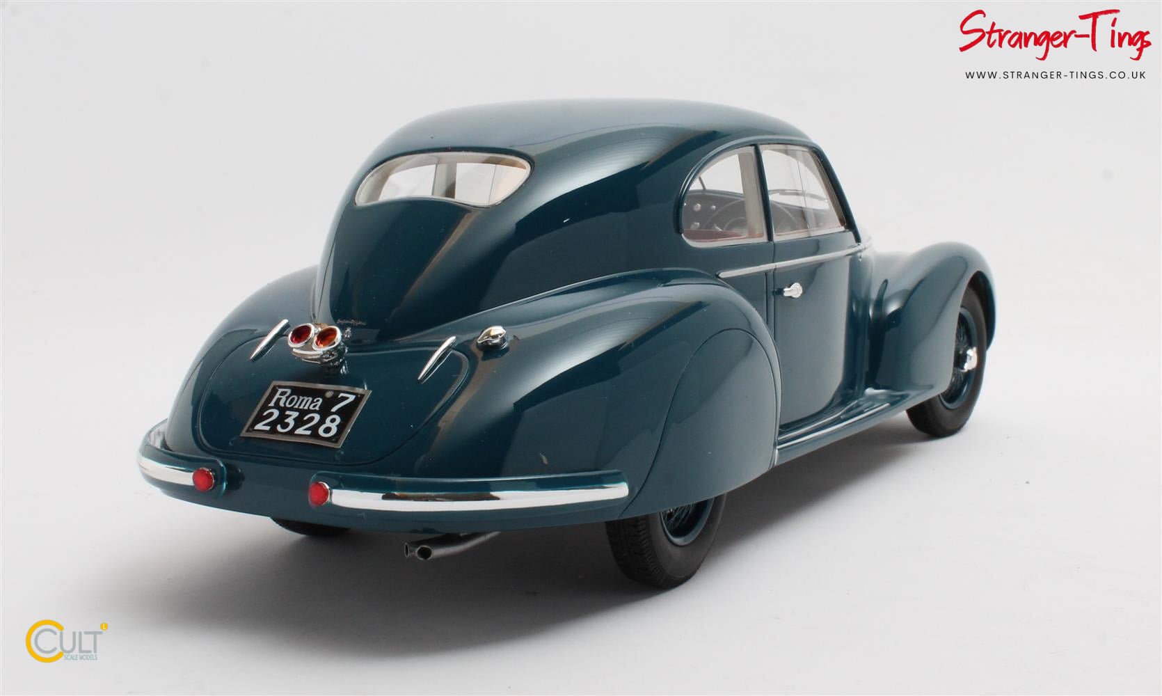 Cult Alfa Romeo 6C 2500S Berlinetta Blue 1939 - Stranger - tings.co.uk